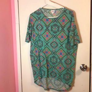 Lularoe turquoise blouse